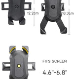 Baby Stroller Accessories Mobile Phone Holder Rack Universal 360 Rotatable Pram Cart Bicycle Phone Holder For iPhone Gps Device