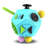 Fidget Cube 12-Side Sensory Toy – Stress Relief & Focus Tool for Kids and Adults