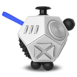 Fidget Cube 12-Side Sensory Toy – Stress Relief & Focus Tool for Kids and Adults