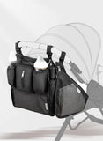 Sunveno Baby Stroller Organizer Bag Infant Pram Cart Storage Bag with Baby Trolley Bag Carriage Bag Stroller Accessories