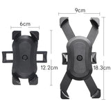 Baby Stroller Accessories Mobile Phone Holder Rack Universal 360 Rotatable Pram Cart Bicycle Phone Holder For iPhone Gps Device