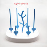 Baby Bottle Drying Rack Feeding Cup Holder Removable Tree Shape Rack Cleaning Pacifiers And Accessories Storage Drying Shelf
