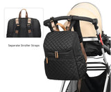 Fashion New Baby Diaper Bag Backpack Multifunctional Diaper Bag Organizer with Thermal Milk Bottle Bag Baby Bags for Mom