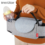 Insular Diaper Bag Baby Milk Bottle Insulation Bags Mummy Storage Bag For Baby Stuff Collection Stroller Accessories Baby Care