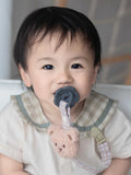 1PCS Cute Bear Baby Pacifier Clip Chain Dummy Holder Soother Pacifier Clips Strap Nipple Holder Infant Feeding Babies Accessorie