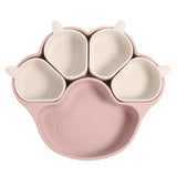Silicone Baby Feeding Set with Suction Bowl & Plate | BPA-Free Toddler Tableware
