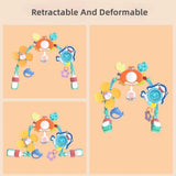 Baby Stroller Toys Arch Bee Bedbell Bouncer Infant Travel Car Seat Montessori Crib Accessory Rattle Sensory Mobile Pram Activity