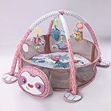 Baby Play Gym & Activity Mat – Tummy Time Playmat with Toys