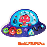 Kids Lights Busy Board Montessori Sensory Toys Switch LED Light Games Activity Board Thinking Education Baby Travel Toys 2-6year