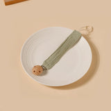 Baby Cute Printing Pacifier Clip Kid Beech Clip Cotton Holder Chain Nipple Bracket Holder For Newborn Gift Kids Toy Dummy Clip