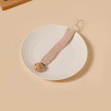 Baby Cute Printing Pacifier Clip Kid Beech Clip Cotton Holder Chain Nipple Bracket Holder For Newborn Gift Kids Toy Dummy Clip