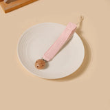 Baby Cute Printing Pacifier Clip Kid Beech Clip Cotton Holder Chain Nipple Bracket Holder For Newborn Gift Kids Toy Dummy Clip