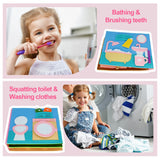 Montessori Busy Book for Toddlers – Preschool Learning Activity Toy