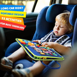 Montessori Busy Book for Toddlers – Sensory Travel Toy for Quiet Play, Focus & Fine Motor Skills