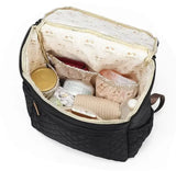 Multifunction Diaper Backpack with Insulated Bottle Pocket | Travel Baby Bag