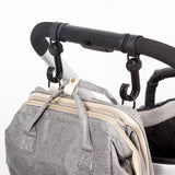 2Pcs/Set Hooks For Stroller Car Shopping Cart Hooks Baby Stroller Accessories Rotate 360 Degree Hook Pram Organizer Bag Hanger