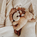 Cute Teddy Pacifier Holder Chains Baby Embroidered Bear Face Moon Clip for Newborn Accessories Kids Comforter Toys Toddler Gifts