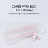 2 Pcs Baby Silicone Spoon Learning Spoon Set Stars Tableware Kids Soft Silicone Feeding Spoon Training Baby Reborn Silicone