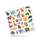 Reusable Jelly Sticker Book for Toddlers | Waterproof Travel Activity Toy
