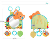 Baby Car Seat Mirror Toys Kids Monitor Adjustable Education Sensory Toys Fun Travel Infant Tummy Time Toys Babies Carseat Toys