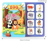 Montessori Busy Book with Stickers – My First Learning Activity Book
