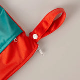 Babyshow 1PC Washable Wet Dry Bag Wetbag for Baby Diapers Nappies Waterproof Reusable Diaper Bag with Two Zippers 25cmx35cm