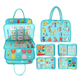 Busy Board Toy Features Over 18 Learning Activities, Educational Activity Developing Sensory Toy, Perfect Gifts for Boys Girls