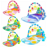 Baby Activity Gym Play Mat with Piano | Musical Tummy Time Toy
