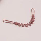 Fashion Baby Silicone Pacifier Chain, 1/4 pcs Soft Elastic Toy Straps for Teething Toys, Car Seats, Baby Travel Essentials