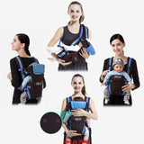 4-in-1 Ergonomic Baby Carrier – Adjustable Newborn to Toddler Sling