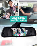 Baby Car Seat Mirror Infant Car Back Seat Rear View Mirror Kids Monitor Adjustable Education Sensory Toys for Children Travel