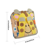 Montessori Felt Quiet Book for Toddlers | Travel Activity Busy Book