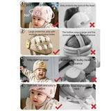 Baby Safety Helmet – Soft Toddler Head Protector (360° Protection)