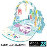 Baby Piano Play Mat & Activity Gym – Kick & Play Tummy Time Toy