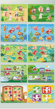Montessori Busy Book for Toddlers – Reusable Matching Activity Toy