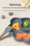Silicone Baby Feeding Set with Suction Bowl & Plate | BPA-Free Toddler Tableware