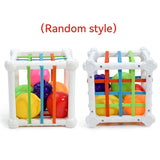 Montessori Shape Sorter Cube – Sensory Learning Toy for Toddlers