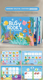 Montessori Busy Book for Toddlers – Reusable Matching Activity Toy