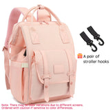 Diaper Bag Backpack with Stroller Hooks – Waterproof Baby Travel Bag