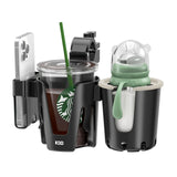 Stroller Cup Holder With Phone Holder Bike Cup Holder Universal Cup Holder For Baby Strollers 3-in-1 Cup Phone Holder For Bike