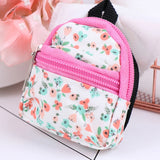 1/6 1/12 BJD Dolls Bag For Blyth OB11 Barbies Cute DIY Doll Toys Backpack For Mini Doll School Bag Dollhouse Toys Accessories