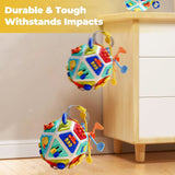 22-in-1 Toddler Busy Cube Toys Montessori Sensory Toys for Toddler Educational Activities Learning Travel Toy Fine Motor Skill