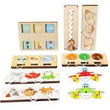 Montessori Busy Board – Sensory Activity Toy for Toddlers