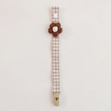 Baby Pacifier Clip Chain Cute Cartoon Bear Soother Pacifier Rope Clips Infant Feeding Strap Nipple Holder Babies Accessories