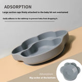 Silicone Baby Feeding Set with Suction Bowl & Plate | BPA-Free Toddler Tableware