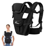 4-in-1 Ergonomic Baby Carrier – Adjustable Newborn to Toddler Sling