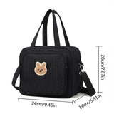 Fashion Mommy Bag for Mom Travel Women Handbags Multi Functional Diaper Bag Baby Organizer Nappy Caddy Mother Kids