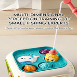 6 In 1 Activity Cube For Babies And Toddlers With Music And Light - Montessori Shape Sorter Learning Toy 1-3 Car Seat Travel Toy