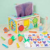 Montessori Baby Tissue Box Toy – Sensory Pulling Toy for Fine Motor Skills