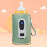 USB bottle warmer bag, baby milk insulation bag, portable multifunctional bottle warmer, suitable for home travel and cars.